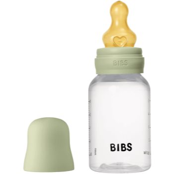 BIBS Anti-Colic Baby Bottle Latex biberon anticolici cu tetină din cauciuc - imagine 3